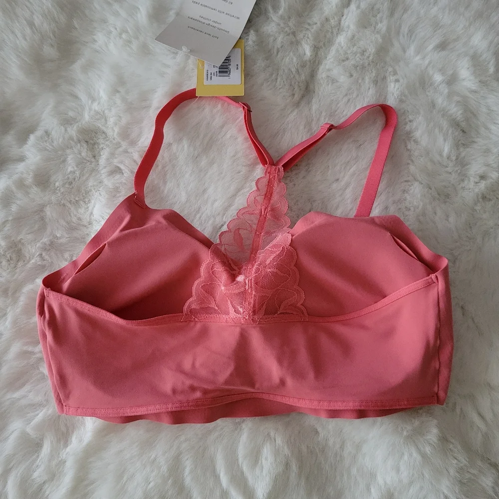 💥TRUE & CO EVERYBODY LACE RACERBACK BRALETTE SIZE S